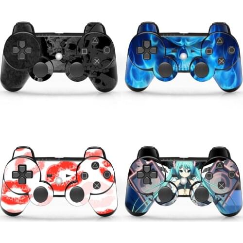 2pcs/lot for ps3 controller skins for play station 3 controller sticker for ps3 controller skin sticker