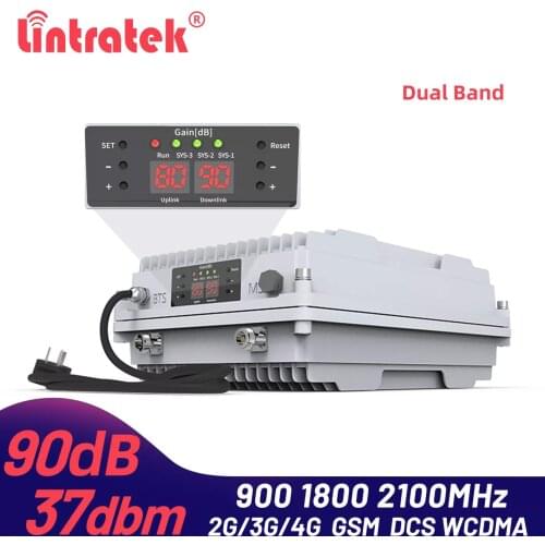 2G 3G 900 2100 MGC 90dB Signal Booster 5W 4G 1800mhz Signal Repeater 37dbm Waterproof Repeater/Amplifier for Outdoor or Indoor