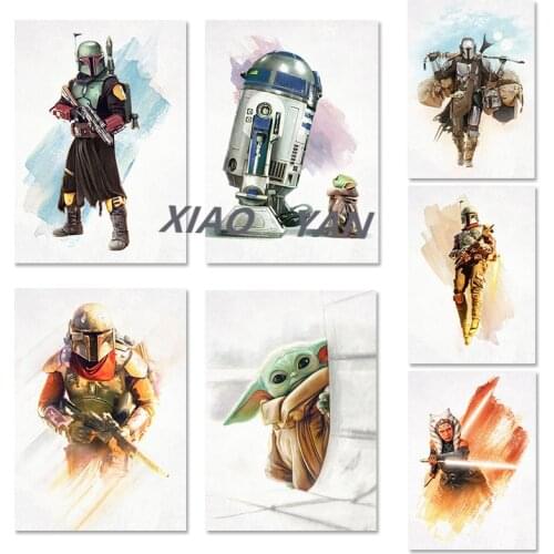 5D Diamond Painting Handmade Star Wars Cross Stitch Japan Animation Picture Bead Work Full Drill Diamond Embroidery