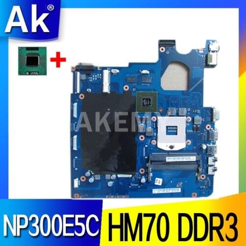 AKemy Laptop motherboard for Samsung NP300E5C PC Mainboard BA92-11483A BA41-02097A HM70 full tesed DDR3