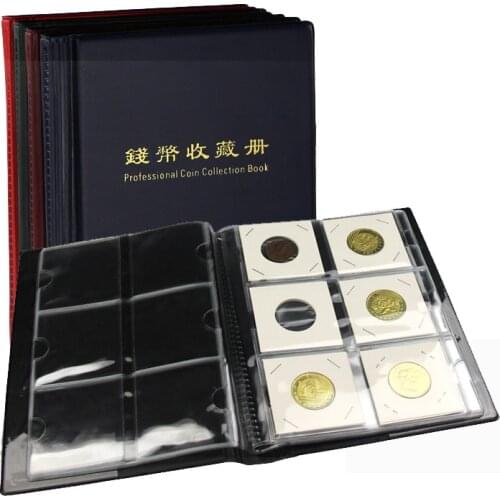 60 Cardboard Coin Holder Album