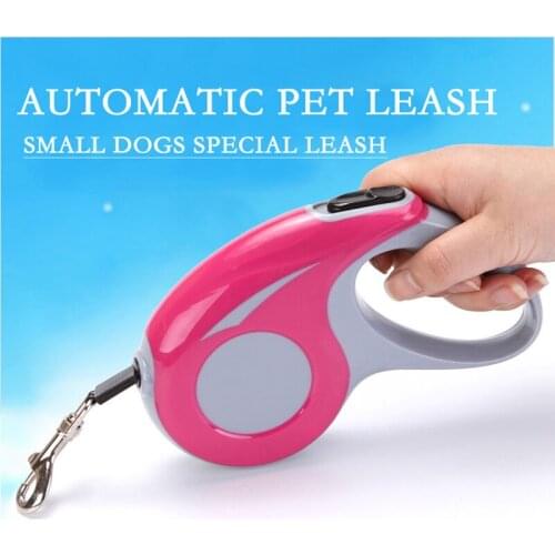 Pet Supplies Automatic Retractable Tractor Medium and Small Dogs Dog Walking Rope Cat Traction Belt Lead for Small Large Dog