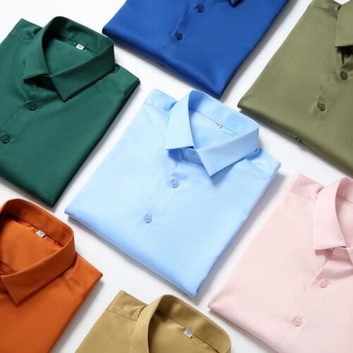 BOUSSAC Mens Silk Shirts