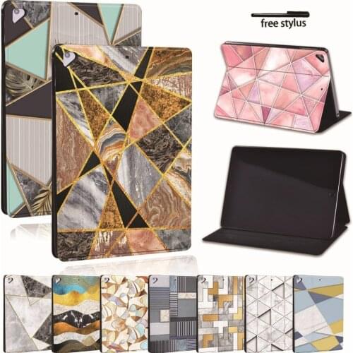 PU Leather Tablet Stand Folio Cover -Ultra-thin various colors Slim Case For iPad 2 3 4 5 6 7/Air 1 2 3 4/Pro 11 2018 2020