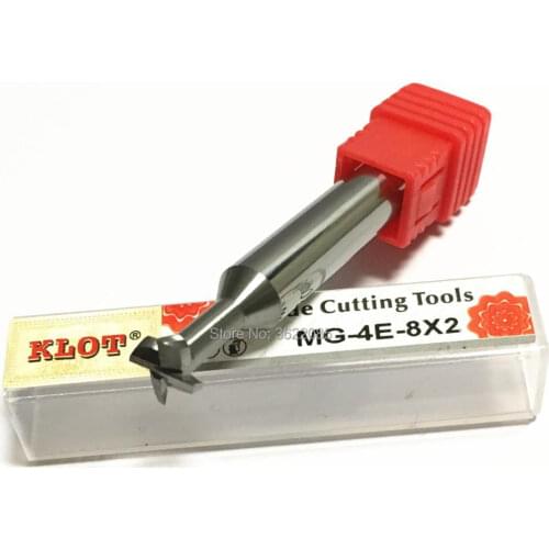 KLOT HRC55 T Slot Keyseat Milling Cutter Solid Carbide End Mill 3 4 5 6 8 10 12 14 16 20mm CNC