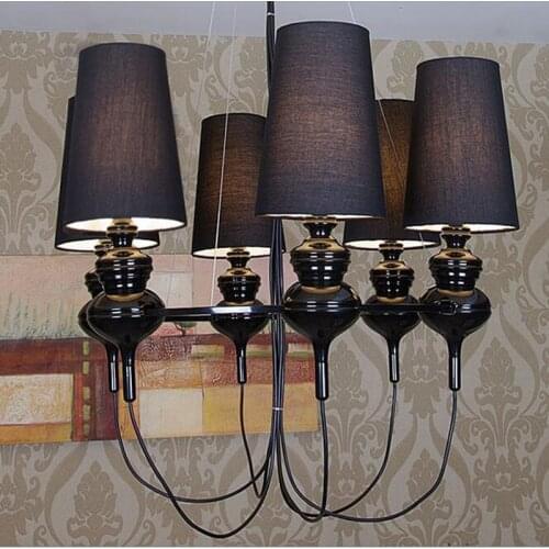 Spain Jaime Hayon Design Suspension Chandelier Post Modern Pure Led Chandelier Villa Foyer 4 Colors Paint Metal Chandelier Light