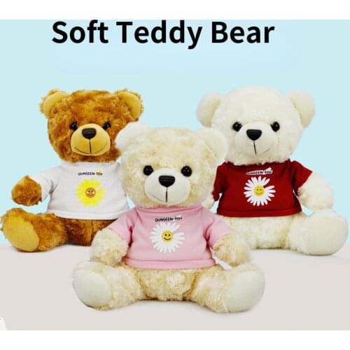 Soft Stuffed Animal Teddy Bear Doll Plush Toys Christmas Gift for Kids