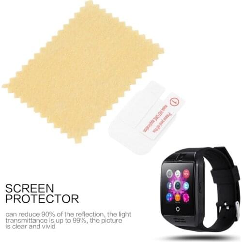 Q18 Smart Bracelet Watch Protection Film Protective HD Scratch-resistant Electrostatic Transparent Clear Glass Film