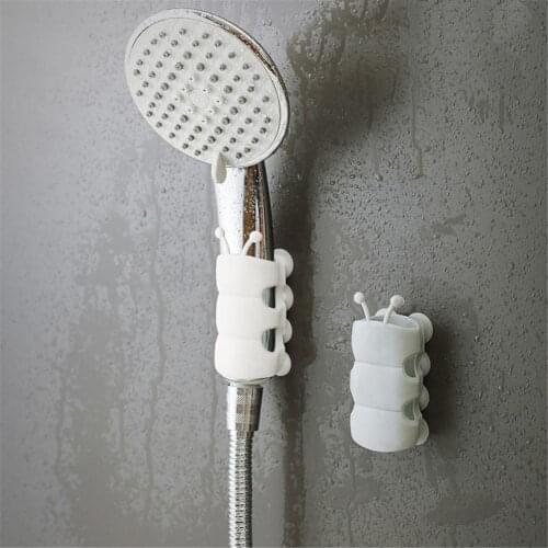 Shower Suction Cup Soft Glue Fixed Base Frame For Shower Nozzle Bathroom Accessories