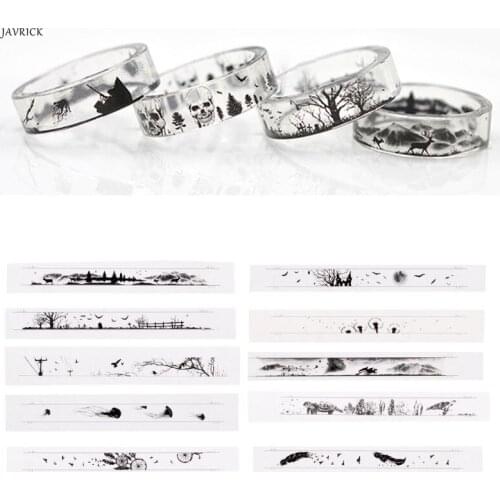 DIY Resin Ring Filling Material Epoxy Resin Crystal Silicone Mold Jewelry Making Accessories