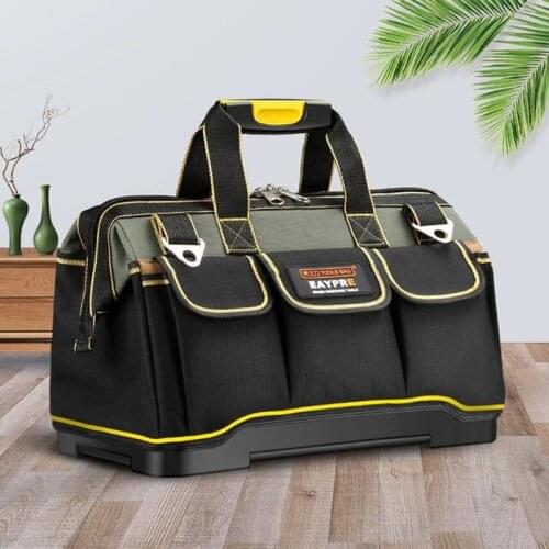 New 2021 Tool bags 13" 16"18 20"1680 D Oxford Cloth bag Top Wide Mouth Electrician bags
