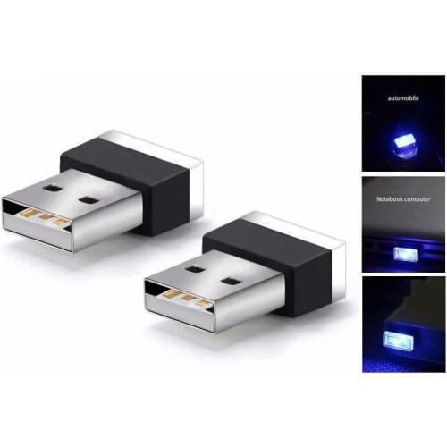 USB LED Car Interior Atmosphere Light Feet Lamp Illumination Decoration Light
