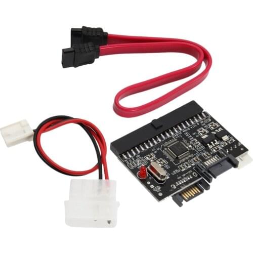 2 In 1 Ide To Sata/Sata To Ide Adapter Converter Support Serial Ata 40pin Ide Port Serial Ata Port 4 Pin Power Connector