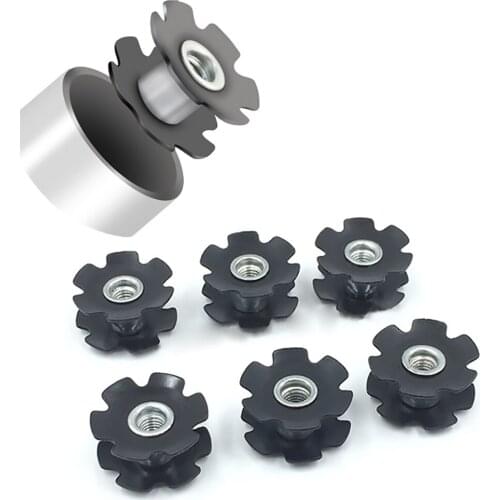 28.6MM MTB Road Bike Bicycle Headset Core Tool Front Fork Universal Bike Stem Front Fork Adjustment Spacer 6Pcs/Set