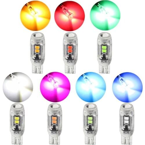 2x Width Indicator Small Lamp Plug Bulb T10 194 16 LED Protect Car Interior Light Reading Door License Plate Wedge Lamp