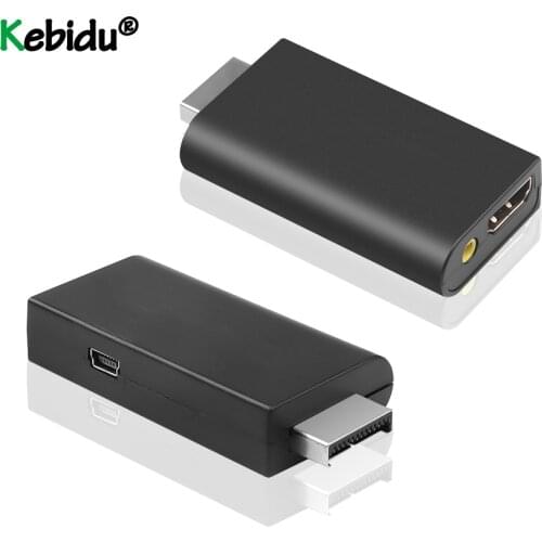 For PS2 HDMI-compatible Video Converter Adapter With 3.5mm Audio Output For PS2 1W 3W 5W Model Support 480i 576i 480p