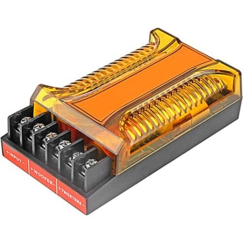 Car audio frequency divider two-way frequency enthusiast car high-power loudspeaker high-bass audio frequency conversion car
