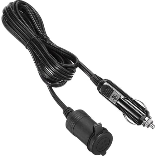 Mayitr 12V-24V 10A Car Extension Cable Charger Power Socket Adapter Car Cigarette Lighter Plug Wire Car Styling Accessories