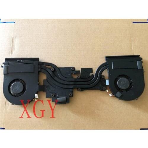 Free Shipping Original Laptop/Notebook CPU/GPU Cooling Radiator Heatsink&Fan for Dell M15X 15 R2 R3 W8RW9 0W8RW9 CN-0W8RW9
