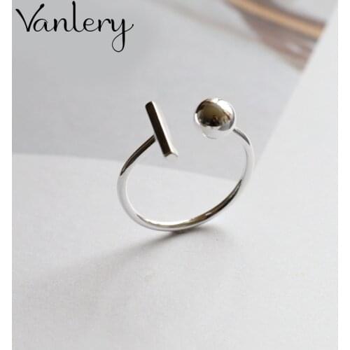 Bohemian Charm Boho Ball Lines Rings For Women Lover Wedding Bridal Valentines Gifts Men Open Retro Antique Rings