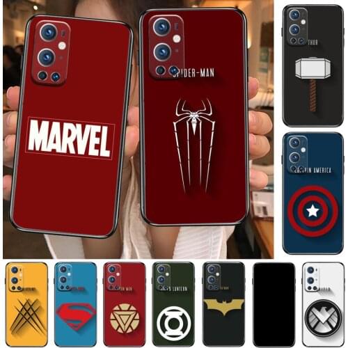 Avengers Marvel For OnePlus Nord N100 N10 5G 9 8 Pro 7 7Pro Case Phone Cover For OnePlus 7 Pro 1+7T 6T 5T 3T Case