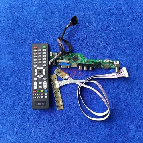 LVDS 40 Pin For LP156WH2-TLE1/TLF1/TLQ1/TLQA/TLR1/TLRB Matrix drive board Analog HDMI-compatible VGA USB AV Kit LED/LCD 1366*768