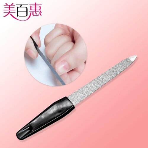 Double-Sided Nail File Manicure Implement Polish Bar mo sha tiao da mo tiao Grinding hard armor