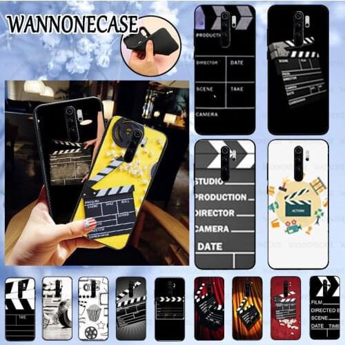 Luxury Unique Design Phone case For Redmi 7 Note8pro note7 4A 4X 5A S2 6A Note8 Coque Film Movie Clapperboard Clapper Board