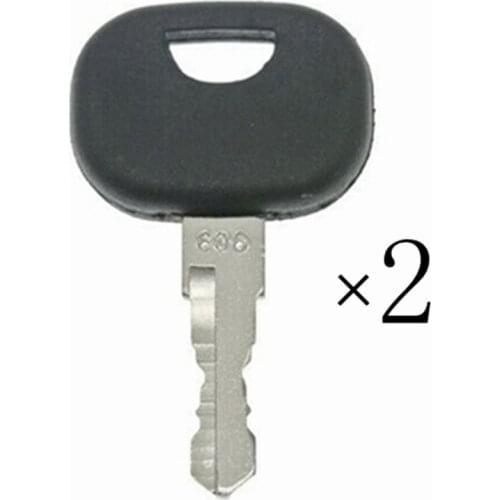 2pc key For 606 Liebherr & For JOHN DEERE Heavy Equipment Key 10221073