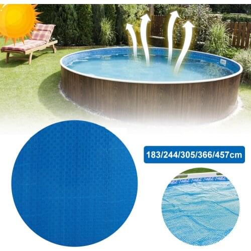 Round Pool Cover Protector Foot Above Ground Blue Protection Inflatable Swimming Pool Waterproof Rainproof Dust Cover New