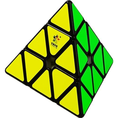 YuXin Huanglong Magnetic 3x3x3 Pyramid Cube 3x3 Magnetic Pyramid Magic Cube Magnetic 3x3 Speed cube 3x3x3 Pyramid Cubo Magico