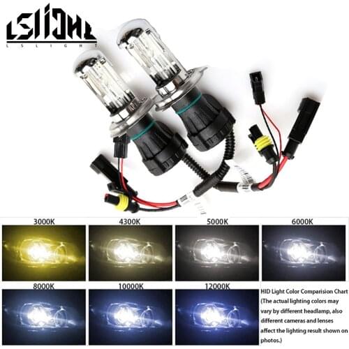 LSLIGHT Xenon Bulbs H4 (P43t)