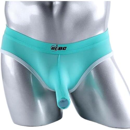 Menhisper Mens Silk Briefs
