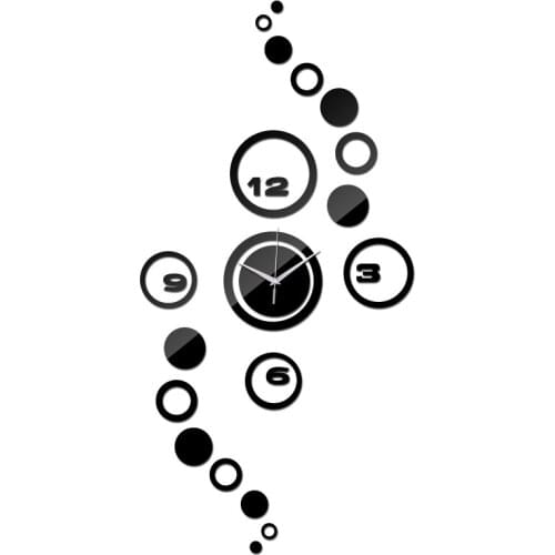 New Quartz Acrylic wall clock modern design luxury mirror clocks 3d crystal watches real special offer clocks