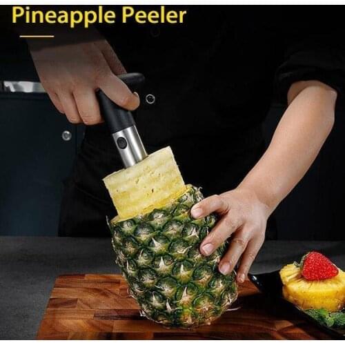Stainless Steel Pineapple Corer Peeler Cutter Easy Fruit Parer Cutting Tool Home Kitchen Accessories Drop Shipping
