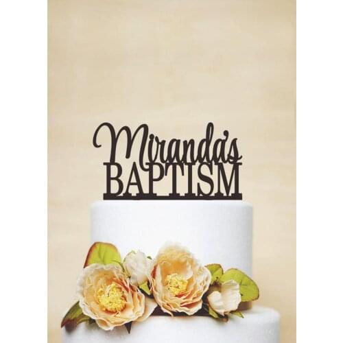 Personalized Cake Topper With Name,Baptism Cake Topper With Name,Baptism Gift,Personalized Christenings,Newborn Baby Gift