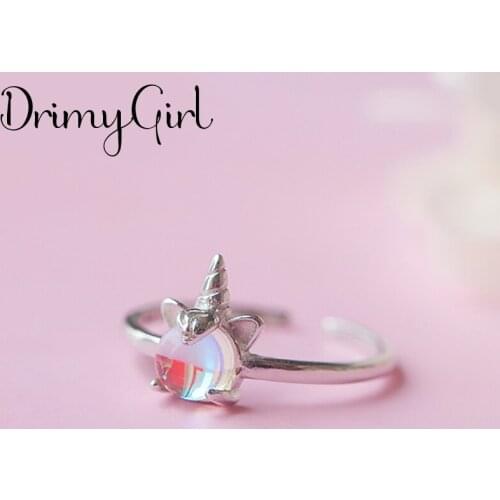 Exaggerated Handmade Crystal Animals Rings Finger Jewelry For Women Retro Gothic Punk Creativity Jewelry 2021