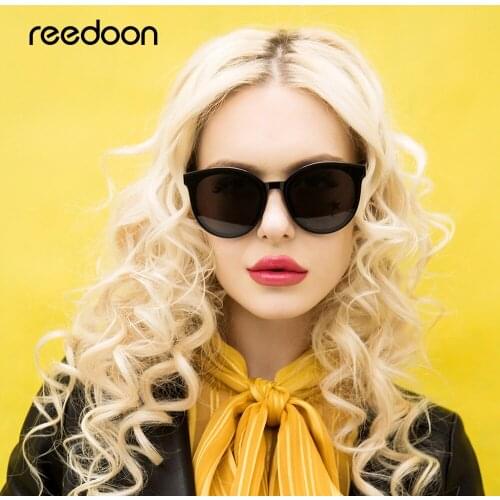 Женские солнцезащитные очки кошачий глаз REEDOON China At AliExpress