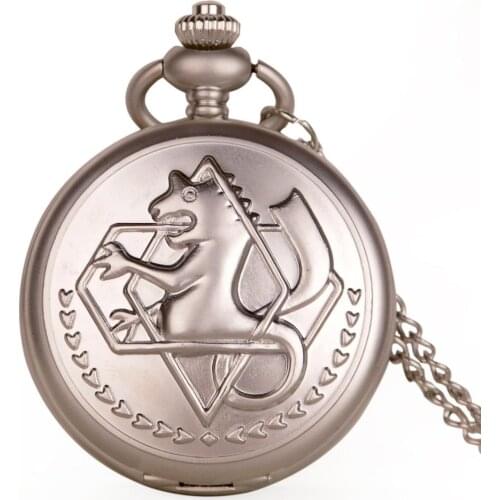 Steampunk Retro Silver Horse Movie Theme Clock Quartz Pocket Watch with Fob Chian for Men Women Pendant Gift TD2132