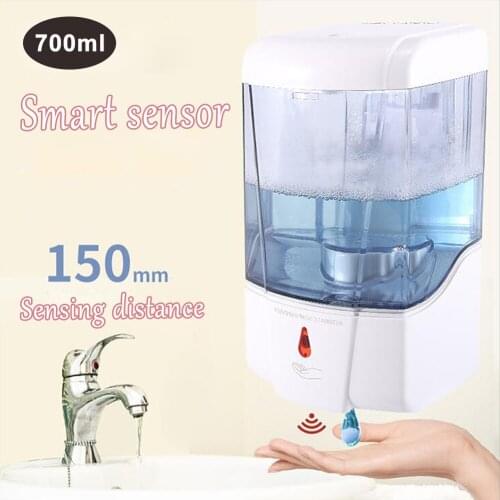 Smart Wall Mount Automatic Sensor Soap Dispenser Infrared Touchless Soap Container Hand Sanitizer Dispenser For Bathroom 2