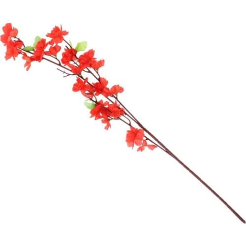 Cherry Spring Plum Peach Blossom Branch Silk FlowerDecor N