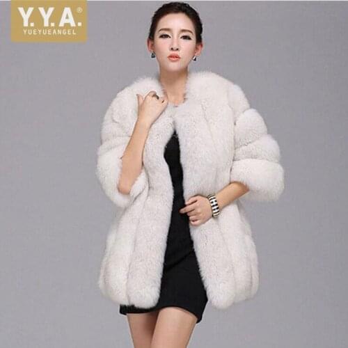 YueYueAngel Women's Jackets With Fur