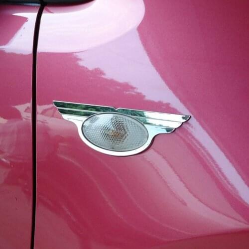 1Pair Chrome Carbon Fibre Decorated Fender Side Turning Light Frame For Suzuki SX4 Swift Alto CA148