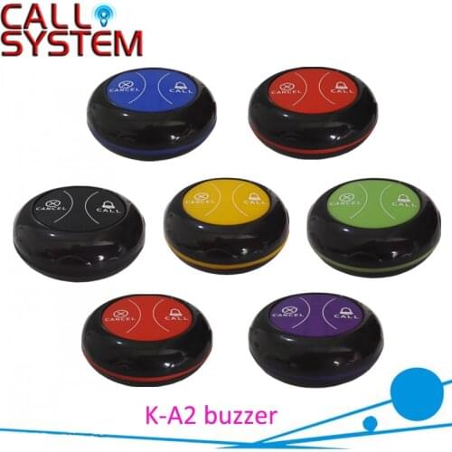 20pcs/pack waterproof K-A2 restaurant/cafe house catering equipment Guest press button for service