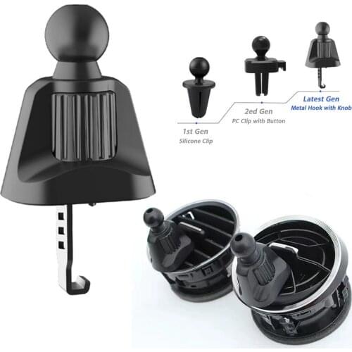 Car Vent Hook Hanger Car Air Vent Holder Mobile Phone Car Mount Earphone Cable Winder Glasses Masks Organizer Hook