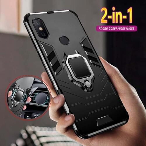 Case For Xiaomi MI Max 3 Mix 2 2s A1 A2 Lite A3 Poco M3 X3 Nfc F1 F2 Redmi Note 9 9s 8 Pro Max 9A 9C 8T 8A Bracket Phone Cover