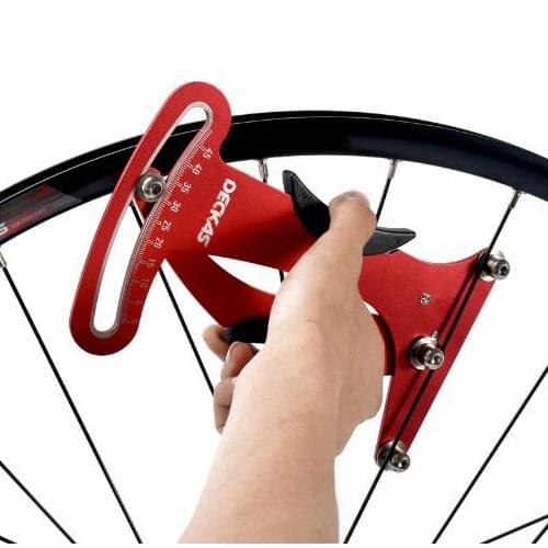 Bike tool Deckas Bike Indicator Attrezi Meter Tensiometer Bicycle Spoke Tension Wheel Builders Tool topeak