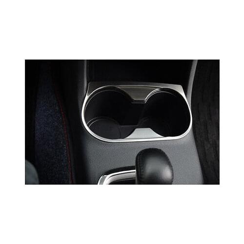 Water cup holder decoration cover trim 1pcs For Mitsubishi Outlander 2013 - 2016