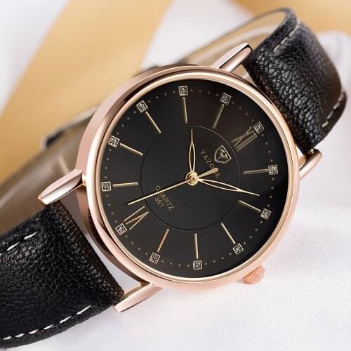 UTHAI BK39 Ladies Couple Elegant Temperament Noble Casual Waterproof Quartz Watch