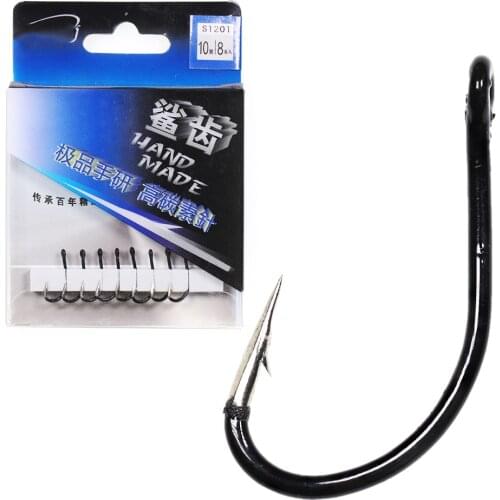 Jigeecarp 1 pack high carbon steel carp fishing Hooks strong fishhook size 1#-10# for carp fishing de pesca carpfishing